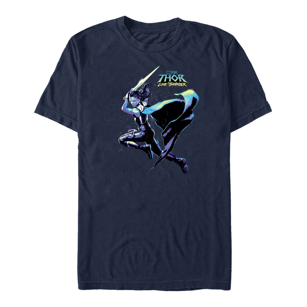Marvel - Thor Love and Thunder - Valkyrie Hero Shot - Homme T-shirt