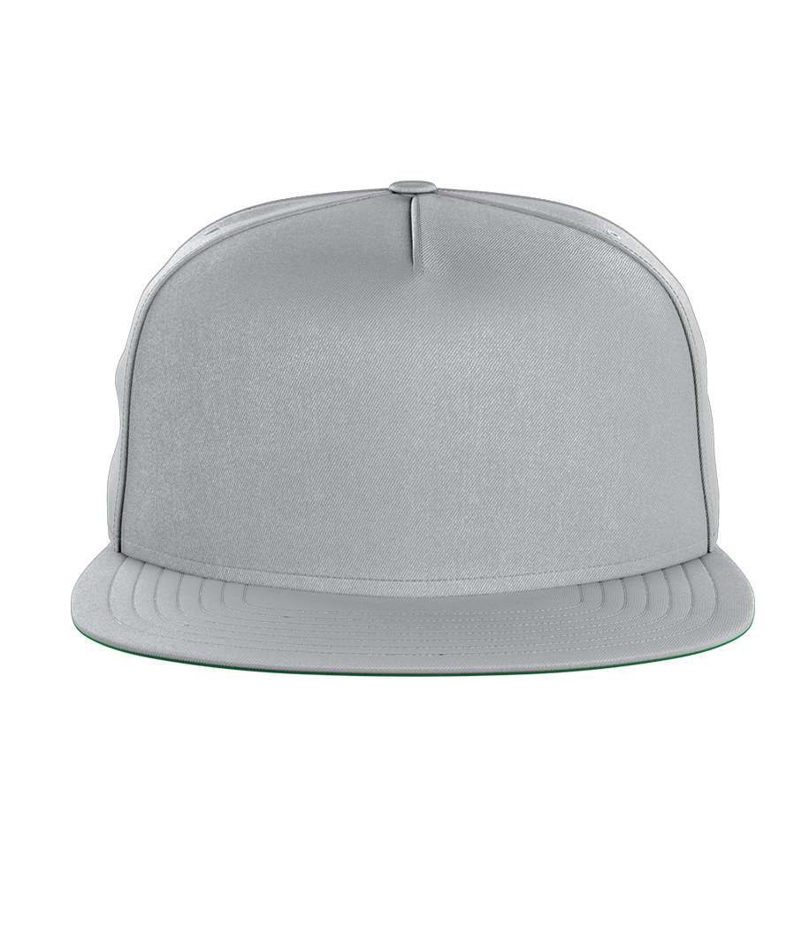 Aperçu: Casquette snapback - Gris - Devant