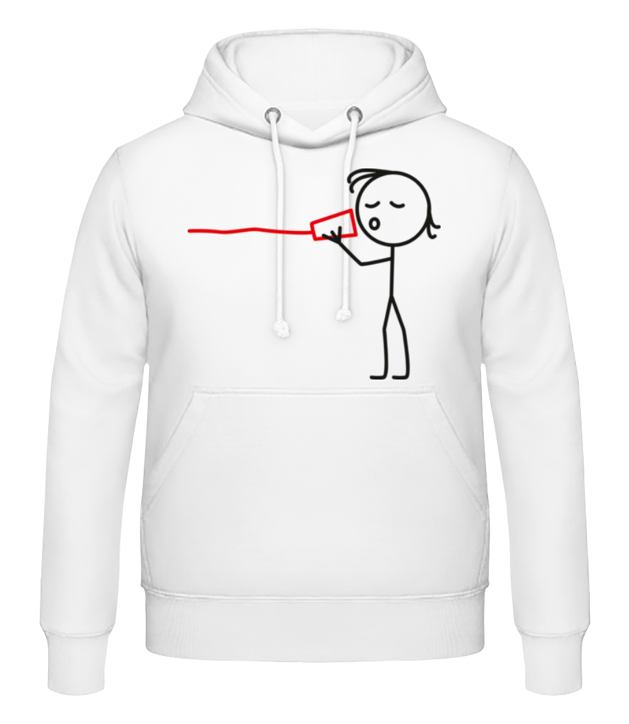 Ligne téléphonique homme · Sweat à capuche Homme