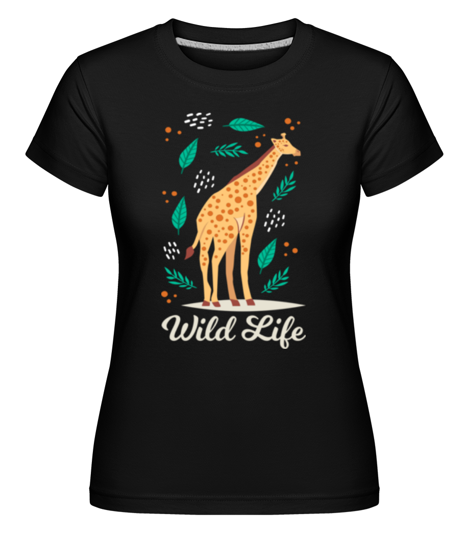 Giraffe Wild Life ·  T-shirt Shirtinator femme