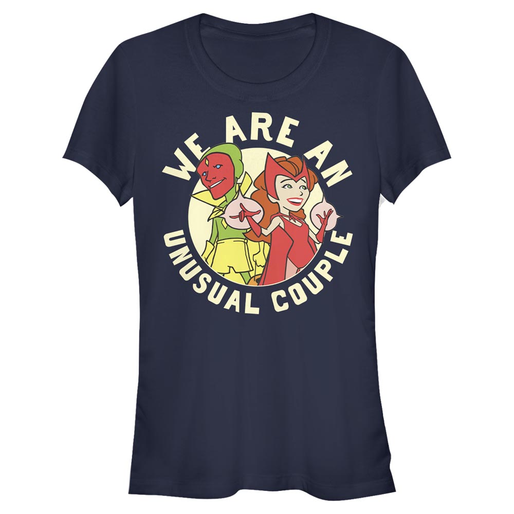 Marvel - WandaVision - La Sorcière rouge & Vision Moon Glow - Femme T-shirt