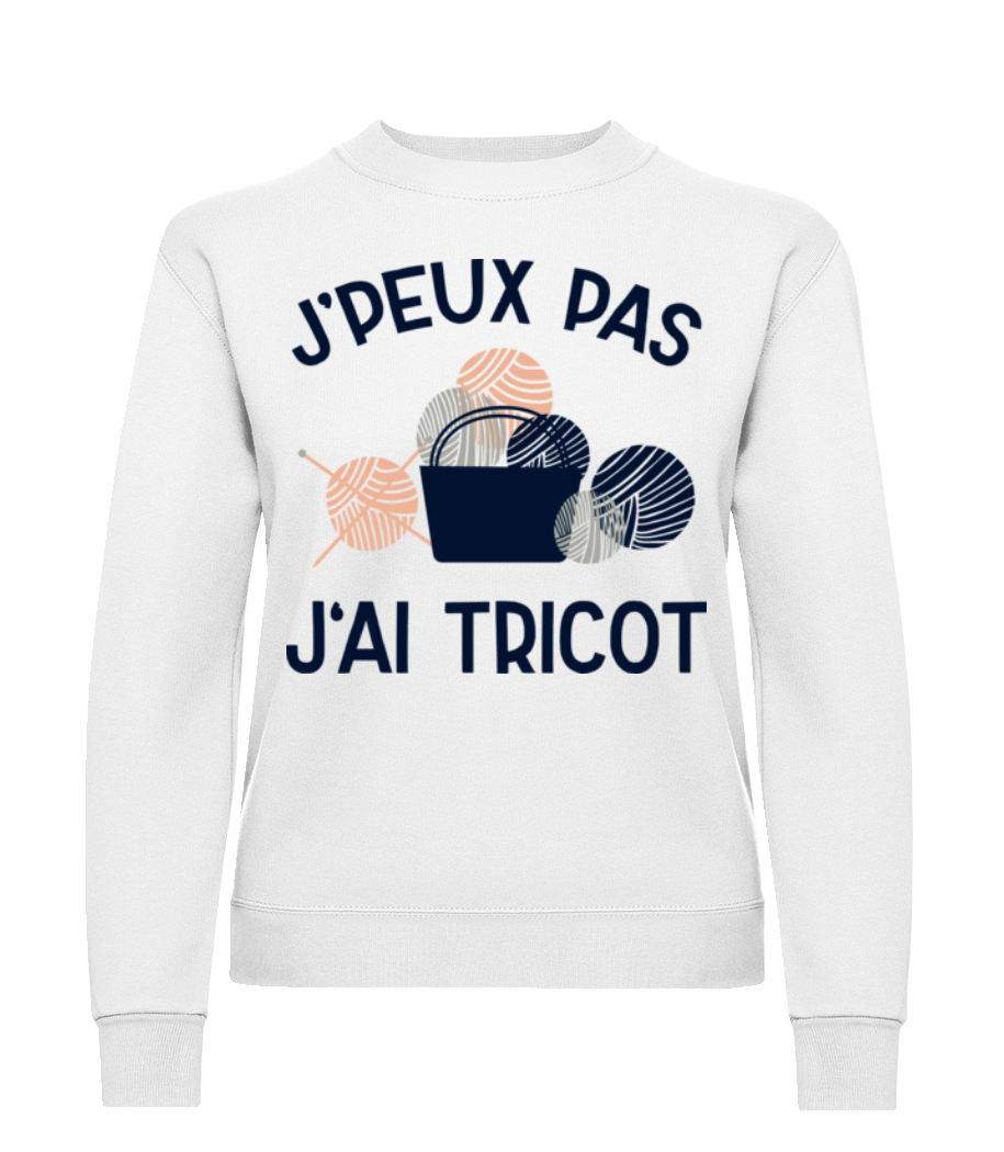 J’peux Pas J‘ai Tricot · Sweatshirt Femme