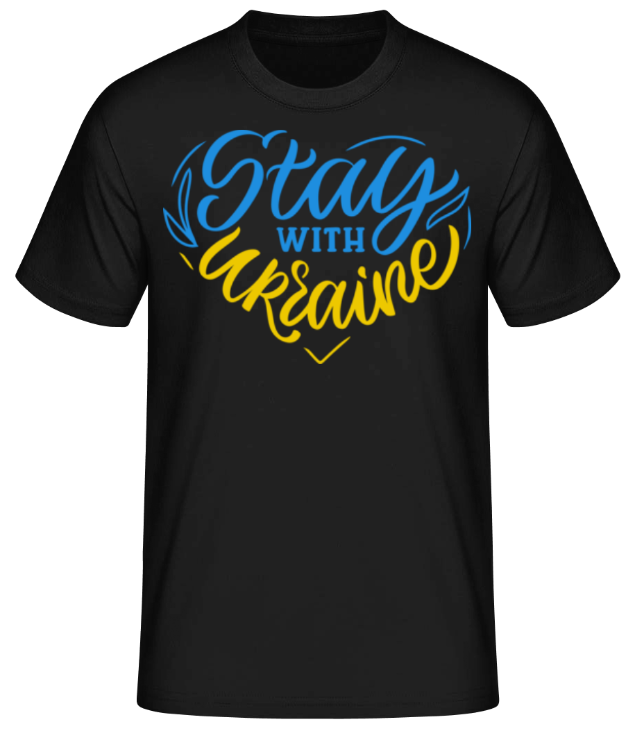 Stay With Ukraine · T-shirt standard Homme
