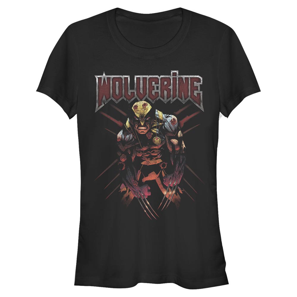 Marvel - X-Men - Wolverine Sick - Femme T-shirt - Noir - Devant