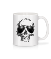 Skull Of Nails - Mug - White - Front Skull Of Nails - Mug - White - Front