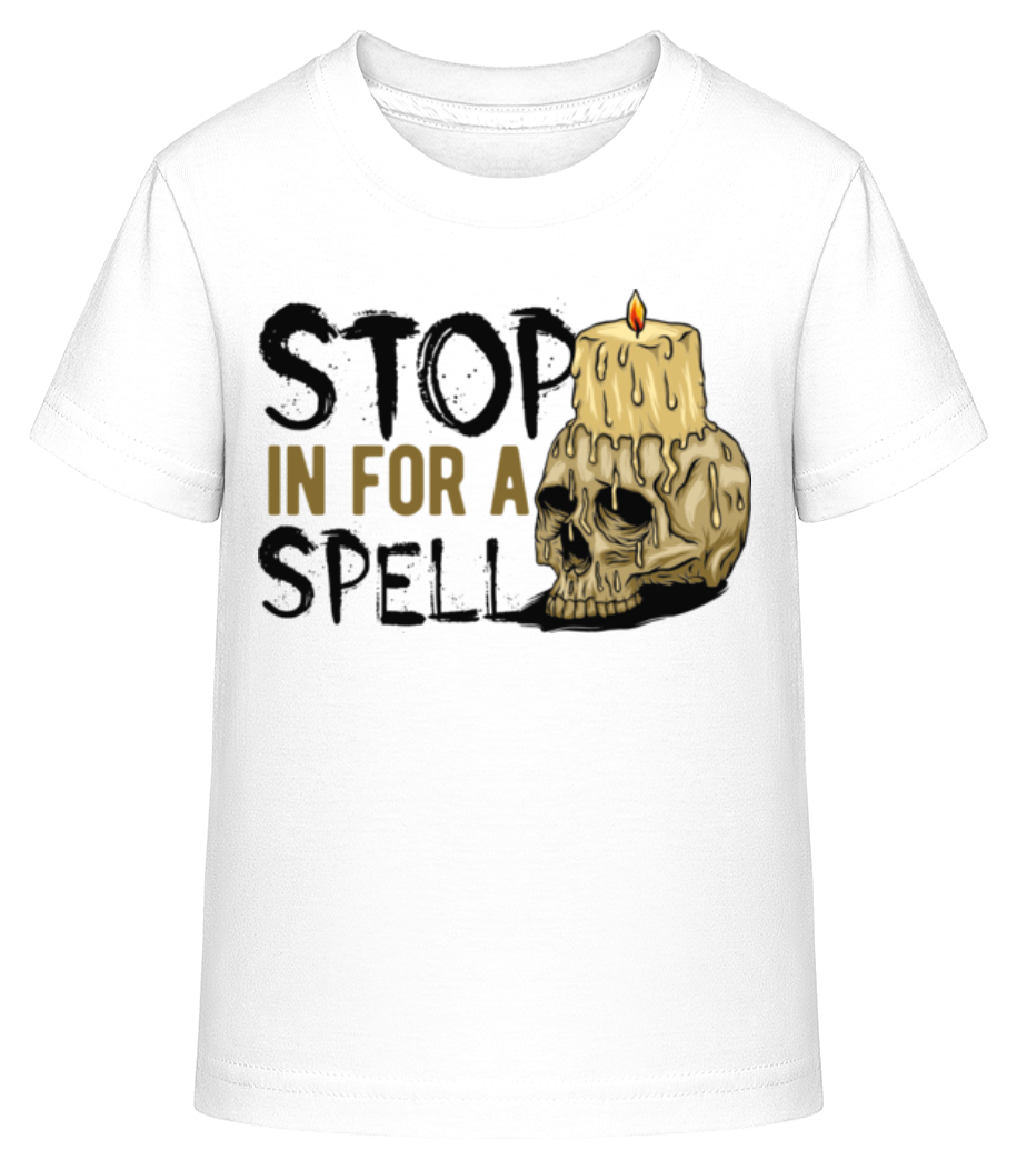 Aperçu: Stop In For A Spell - T-shirt shirtinator Enfant - Blanc - Devant
