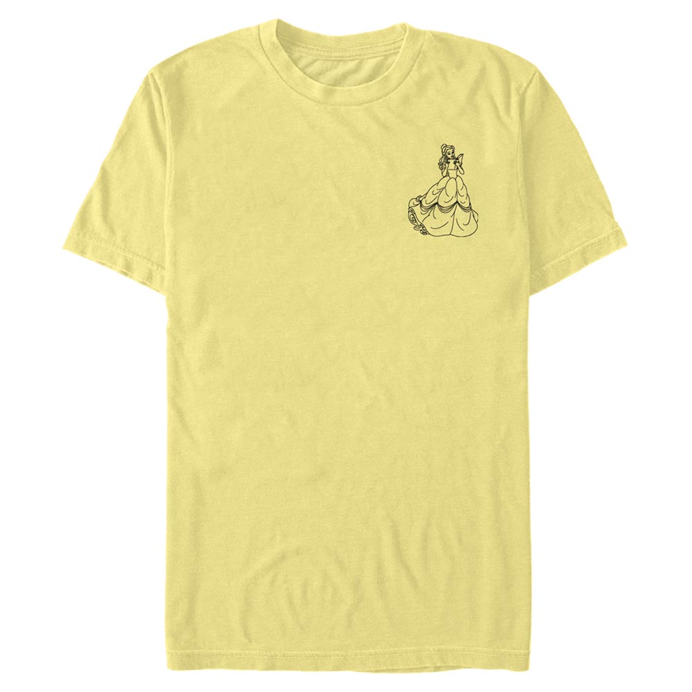 Disney - La Belle et la Bête - Belle Line - Homme T-shirt