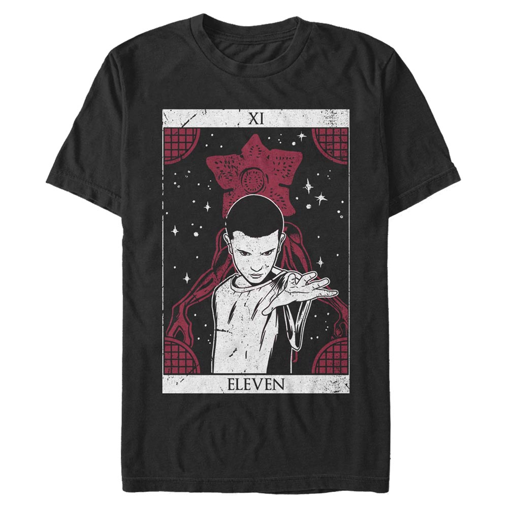 Netflix - Stranger Things - Eleven & Demogorgon Eleven Tarot - Homme T-shirt