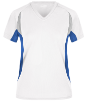 Frauen Trikot - Weiß / Royalblau - Vorne