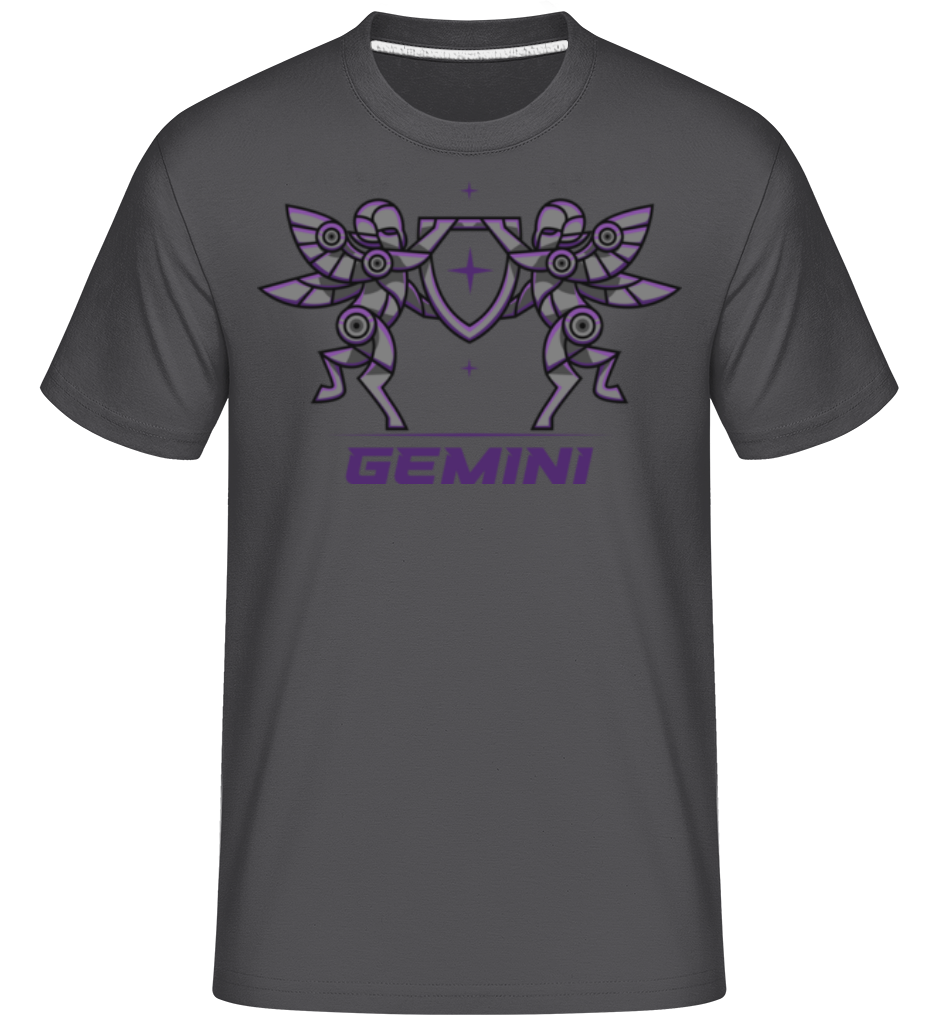Mecha Robotic Zodiac Sign Gemini ·  T-Shirt Shirtinator homme