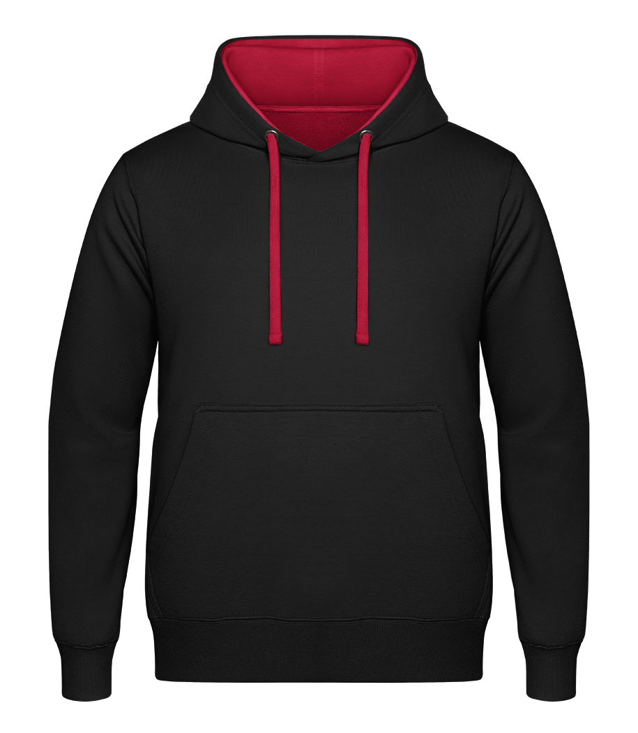Sweat à capuche bicolore Unisexe