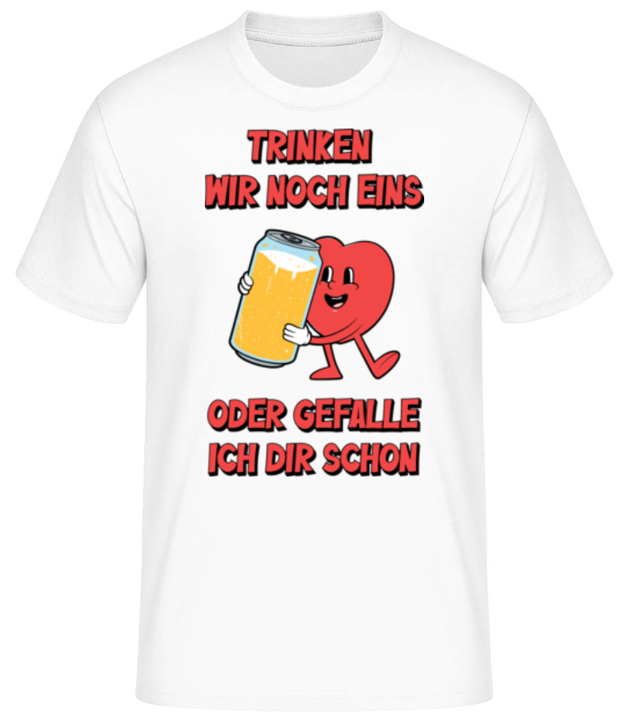 Noch Eins Oder Gefalle Ich Schon · Männer Basic T-Shirt