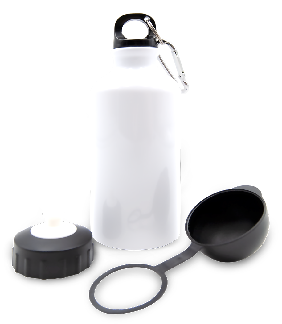 Gourde 400 ml - Blanc - Derrière