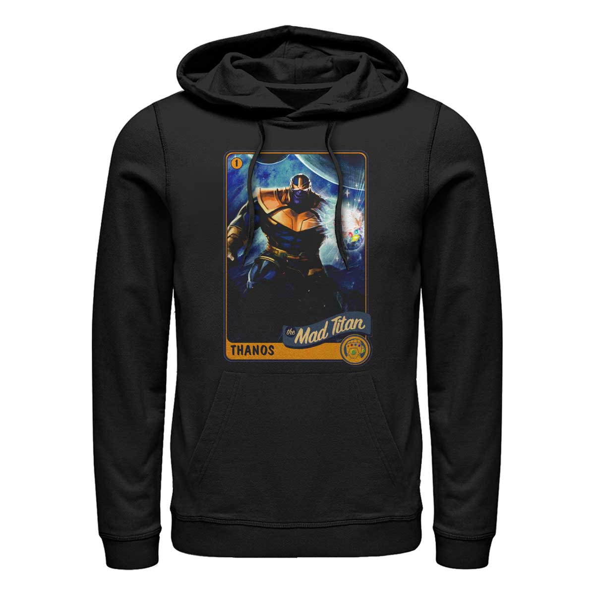 Marvel - Avengers - Thanos Titan Card - Unisex Sweat à capuche