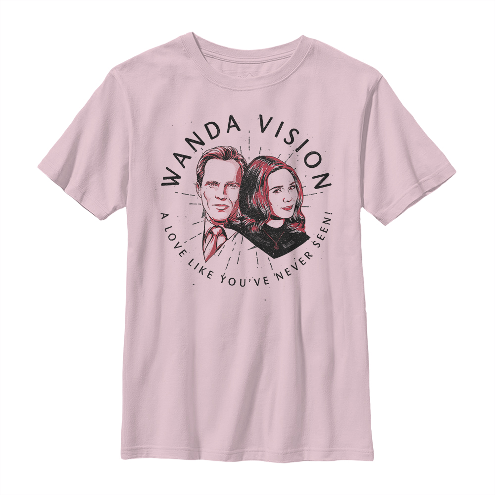 Marvel - WandaVision - La Sorcière rouge & Vision Wanda Badge - Enfant T-shirt
