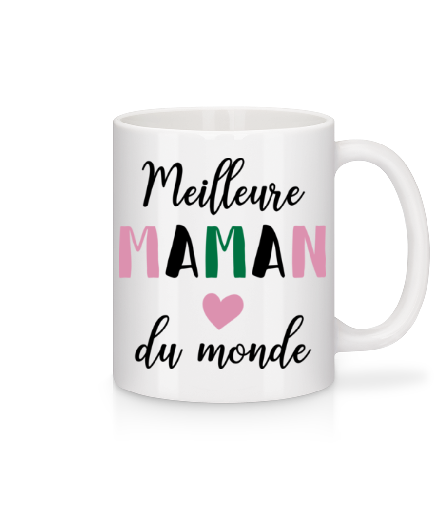Meilleure Maman Du Monde · Mug en céramique blanc