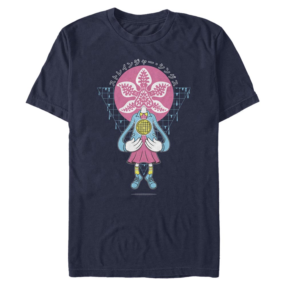 Netflix - Stranger Things - Eleven & Demogorgon Mashup - Homme T-shirt