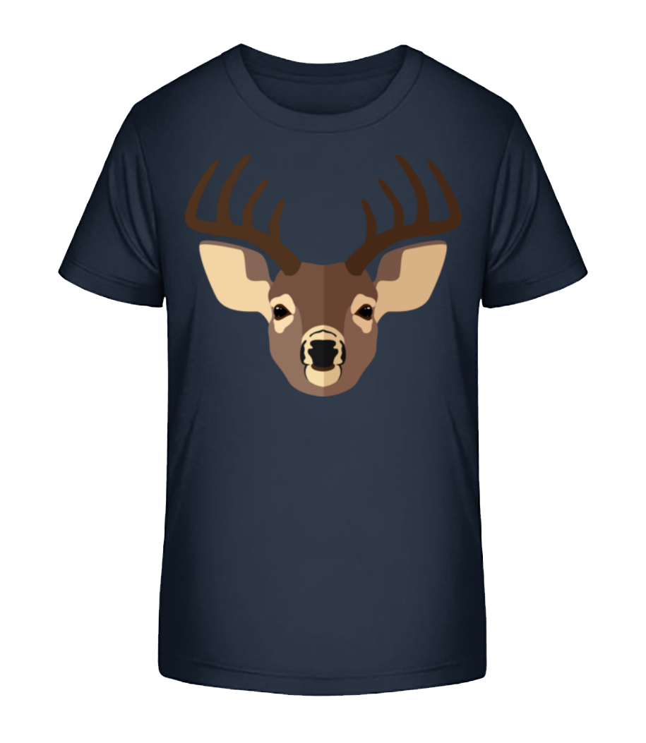 Cerf Comic Ombre · T-shirt bio Enfant Stanley Stella 2.0