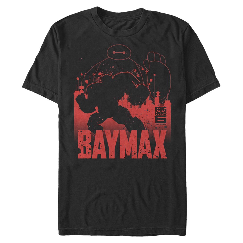 Disney - Les Nouveaux Héros - Baymax Sil - Homme T-shirt