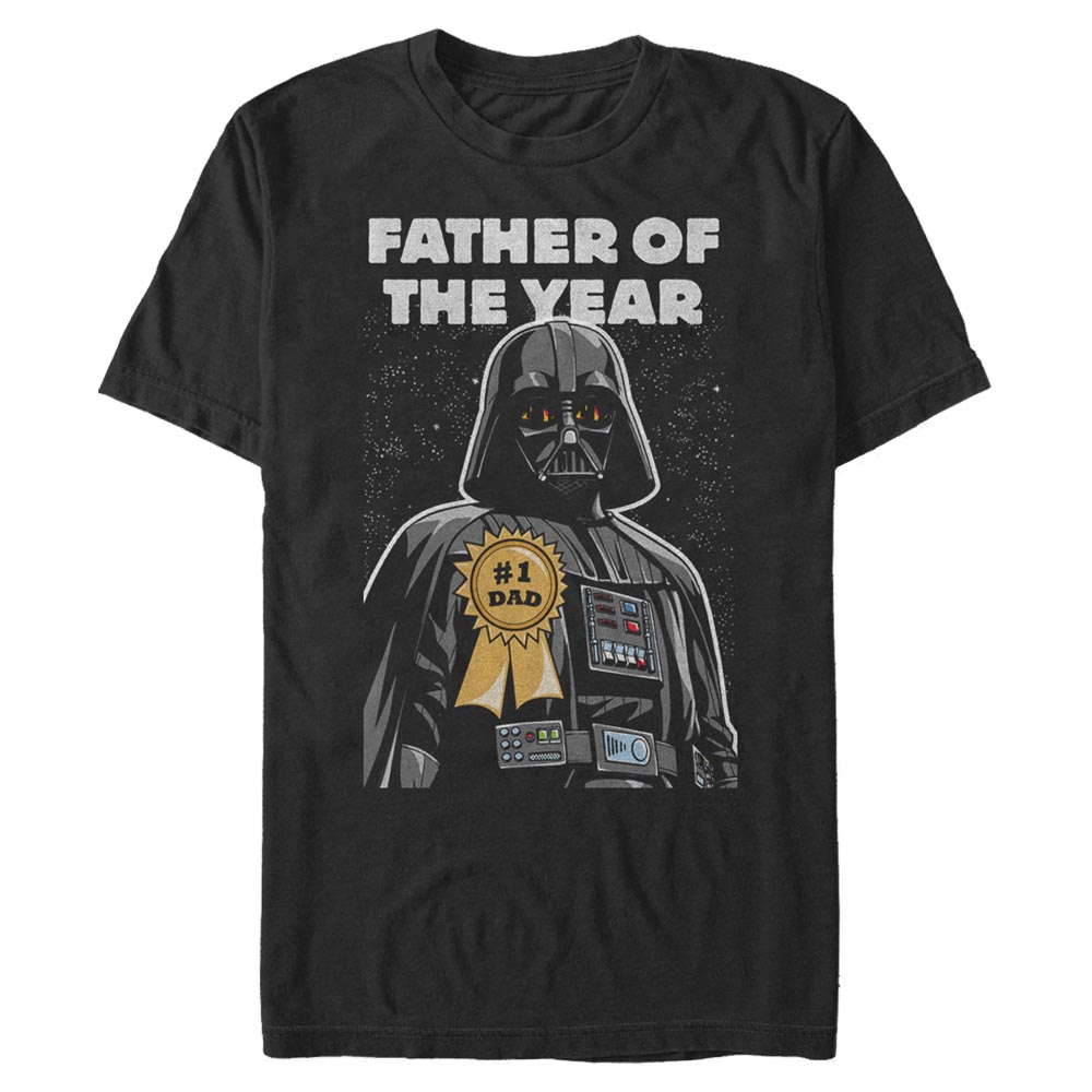Aperçu: Star Wars - Darth Vader Father Of The Year - Father's Day - Homme T-shirt - Noir - Devant