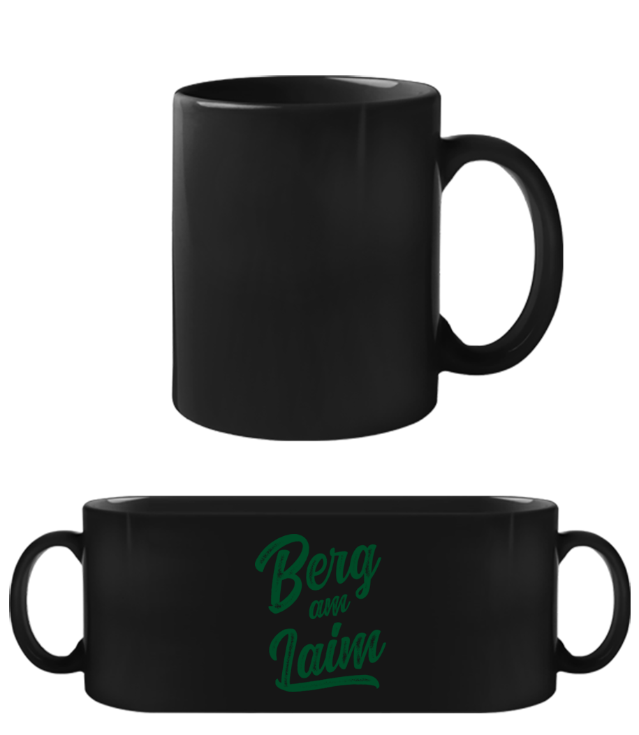 Berg Am Laim Swoosh · Schwarze Tasse