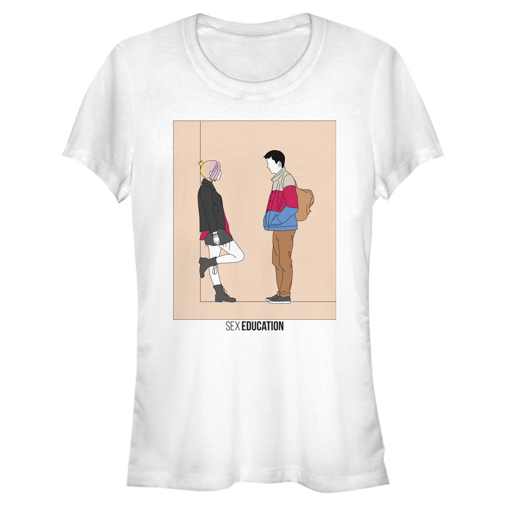 Netflix - Sex Education - Otis & Maeve Wall Lean - Femme T-shirt