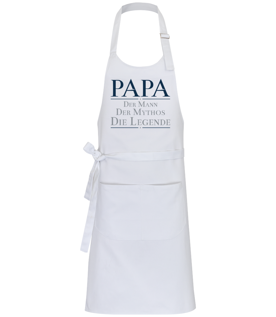 Papa Die Legende · Profi Kochschürze