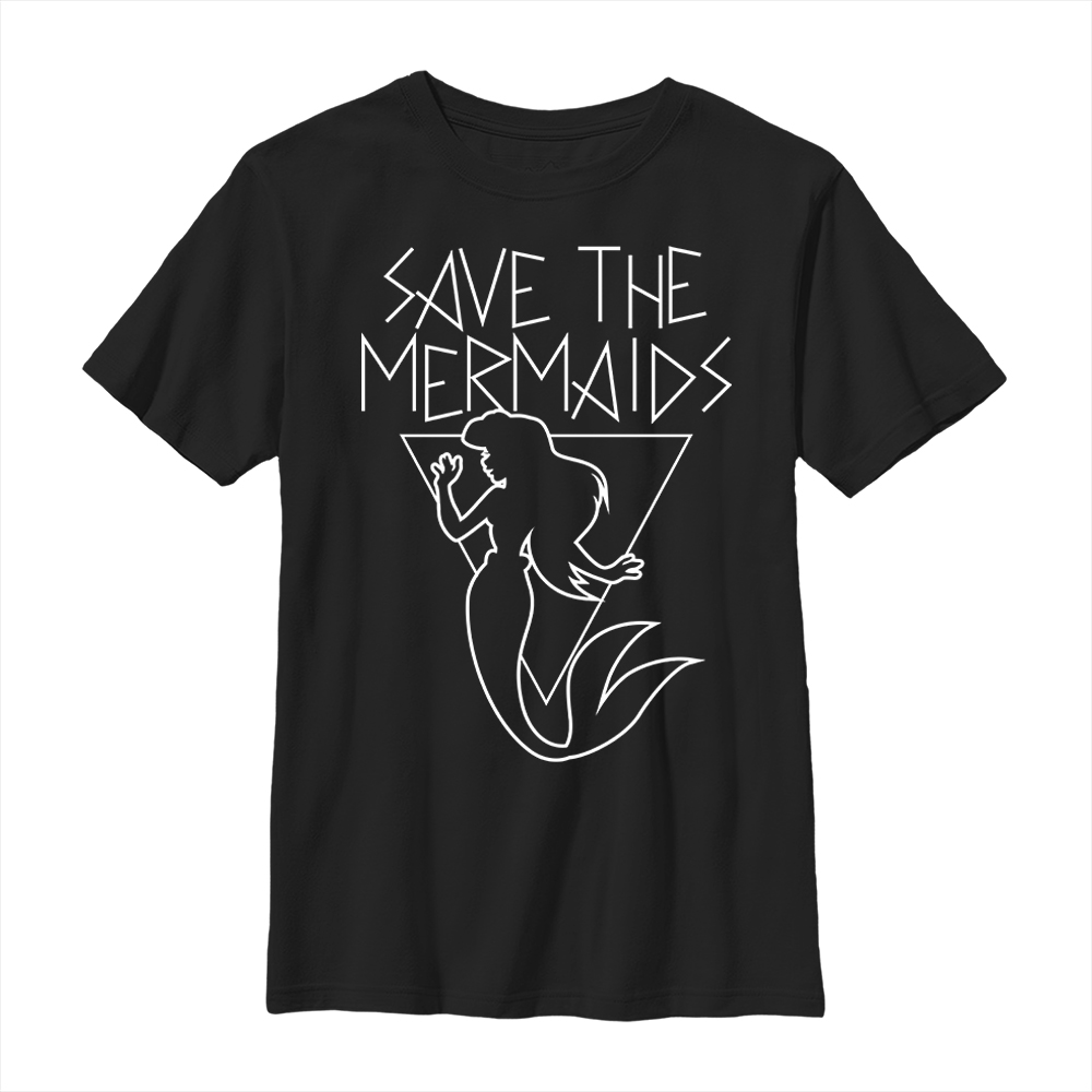 Disney - Ariel La Petite Sirène - Ariel La Petite Sirène Save The Mermaids - Enfant T-shirt