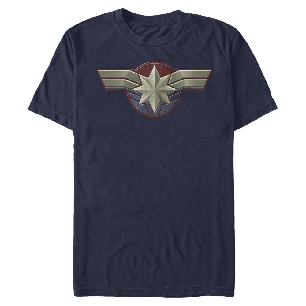 Marvel - Captain Marvel - Captain Marvel Costume LOGO - Homme T-shirt