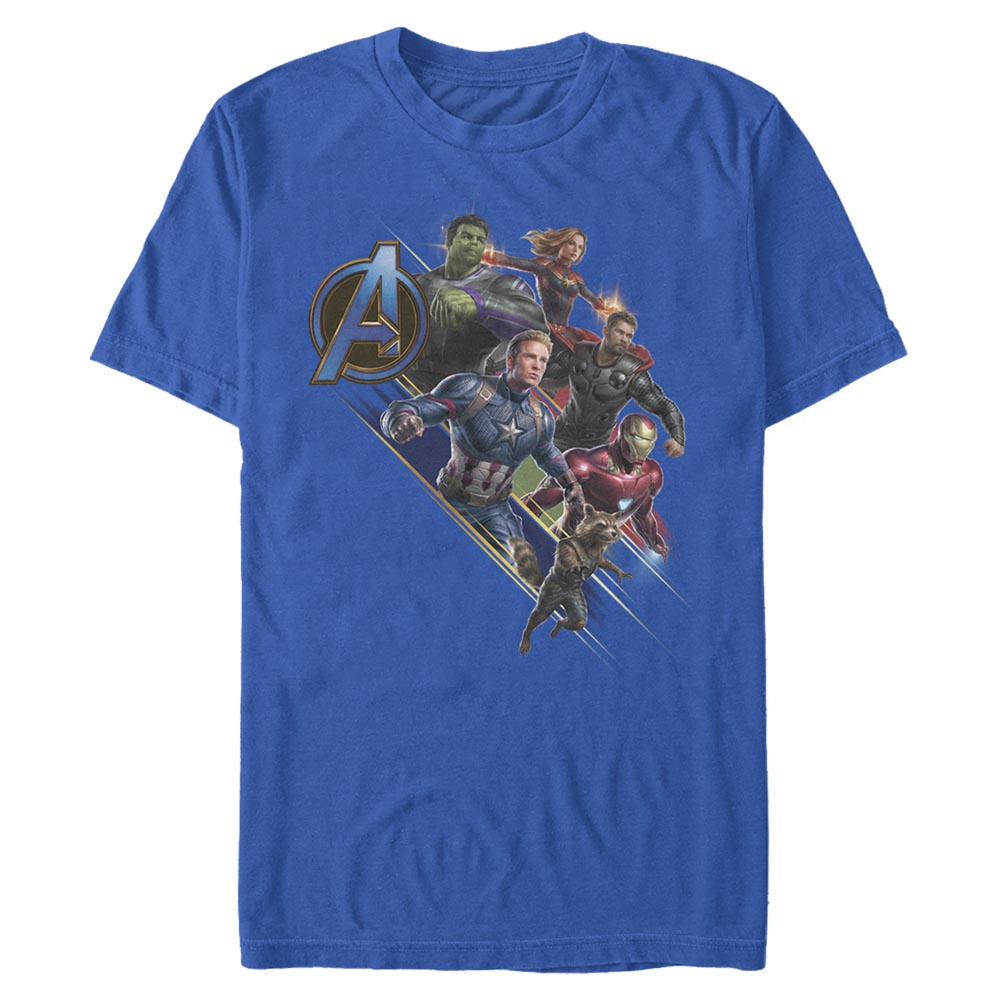 Marvel - Avengers Endgame - Photo de groupe Angled Shot - Homme T-shirt