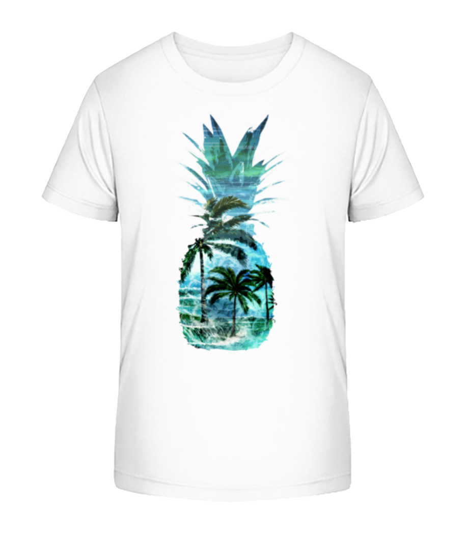 Palmiers Ananas · T-shirt bio Enfant Stanley Stella 2.0