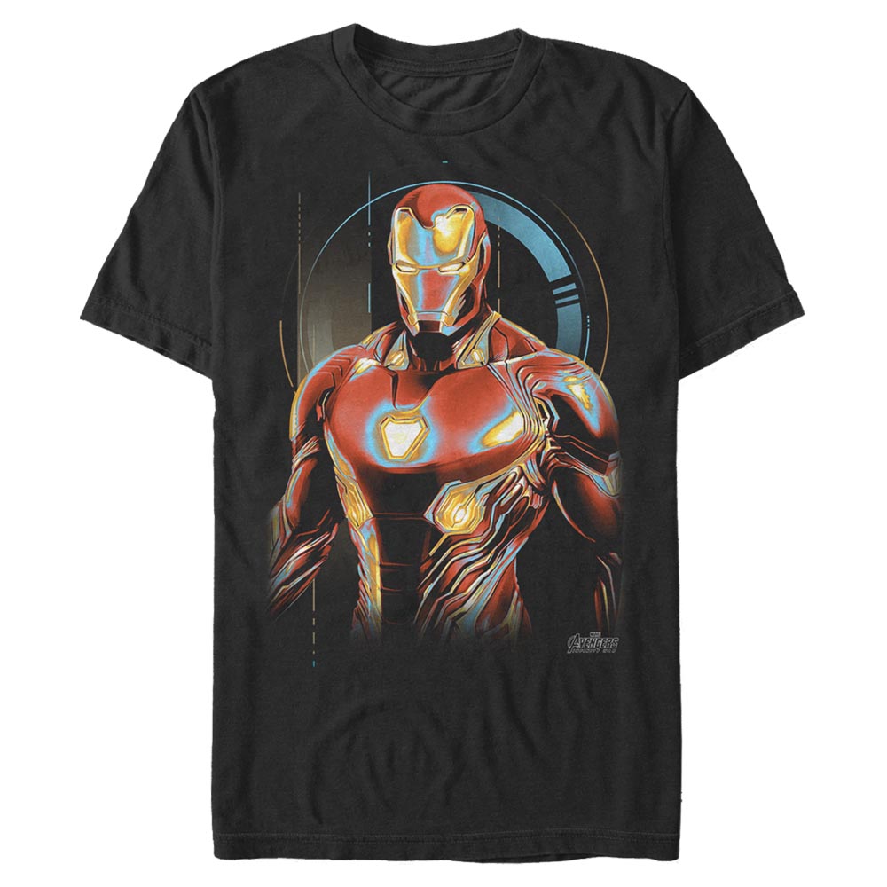 Marvel - Avengers Infinity War - Iron Man Ironman Glow - Homme T-shirt