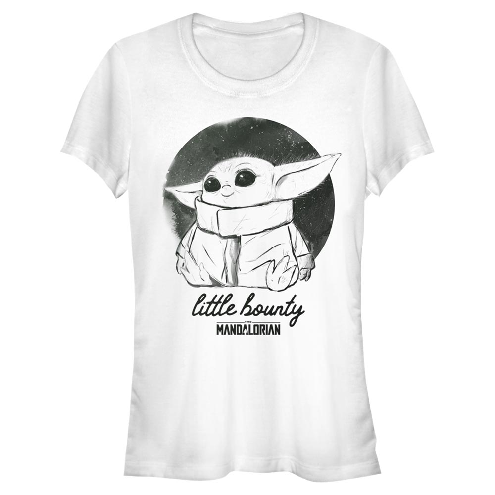 Star Wars - The Mandalorian - The Child Ink Baby - Femme T-shirt - Blanc - Devant