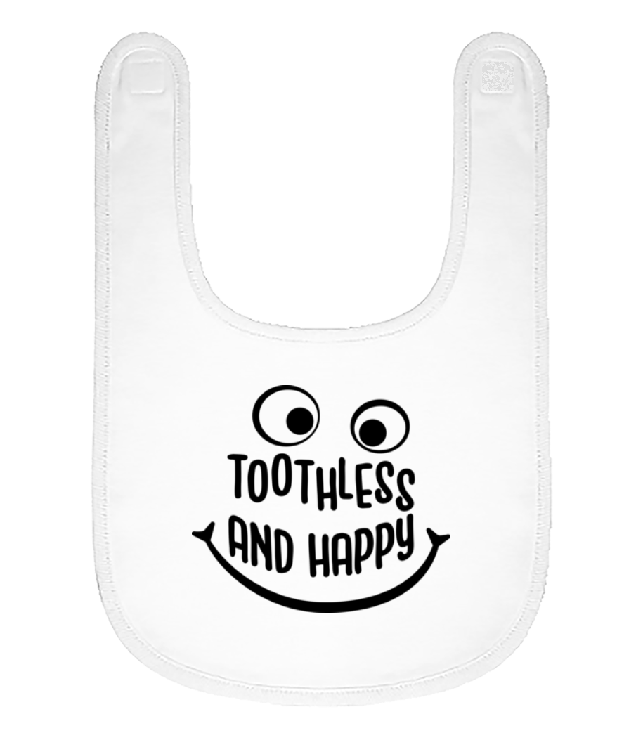 Toothless And Happy · Bavoir Bébé bio