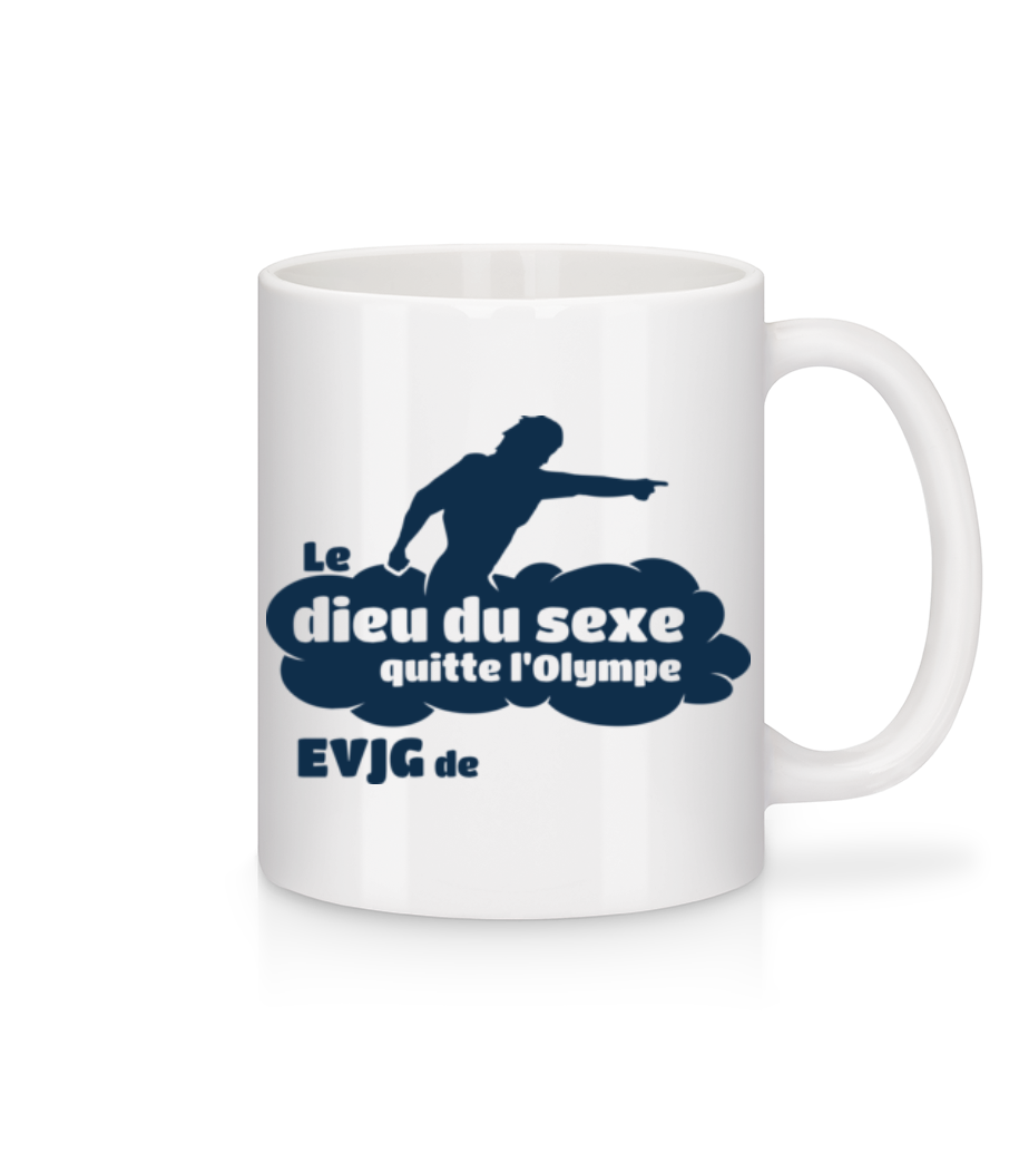 Dieu Du Sexe · Mug en céramique blanc