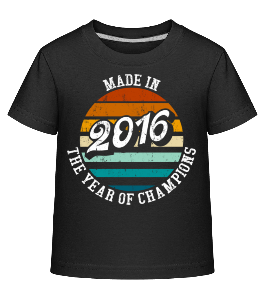 2016 The Year Of Champions · T-shirt shirtinator Enfant