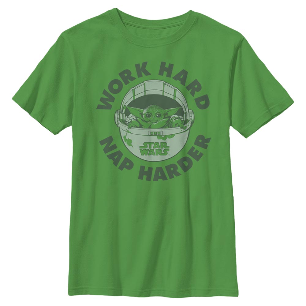 Star Wars - The Mandalorian - L'Enfant Nap Harder - Enfant T-shirt