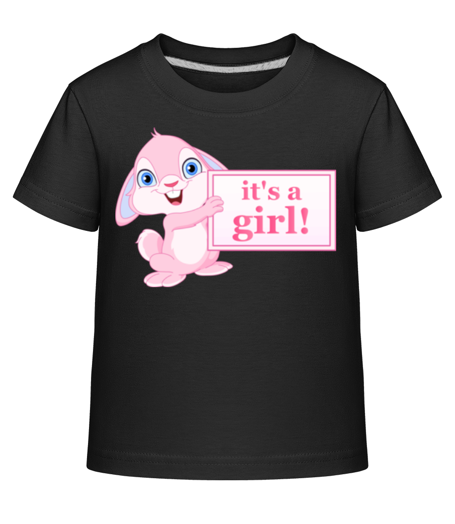 It's A Girl Rabbit · T-shirt shirtinator Enfant