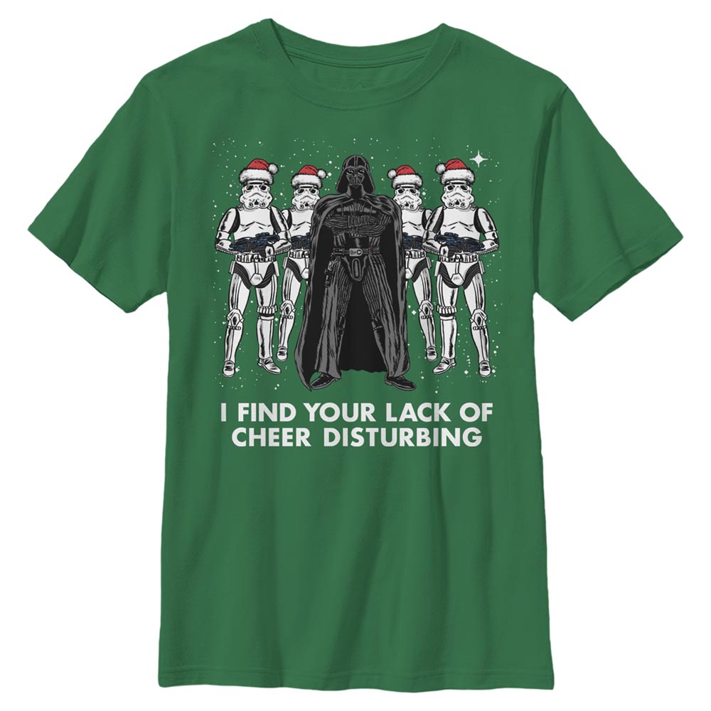 Star Wars - Darth Vader & Stormtroopers Holiday Cheer - Weihnachten - Kinder T-Shirt