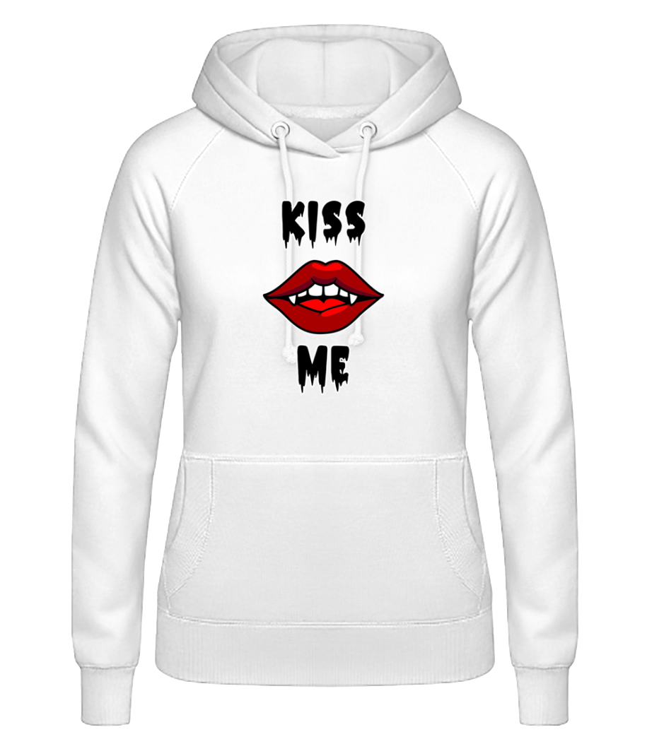 Kiss Me · Sweat à capuche basique pour femme