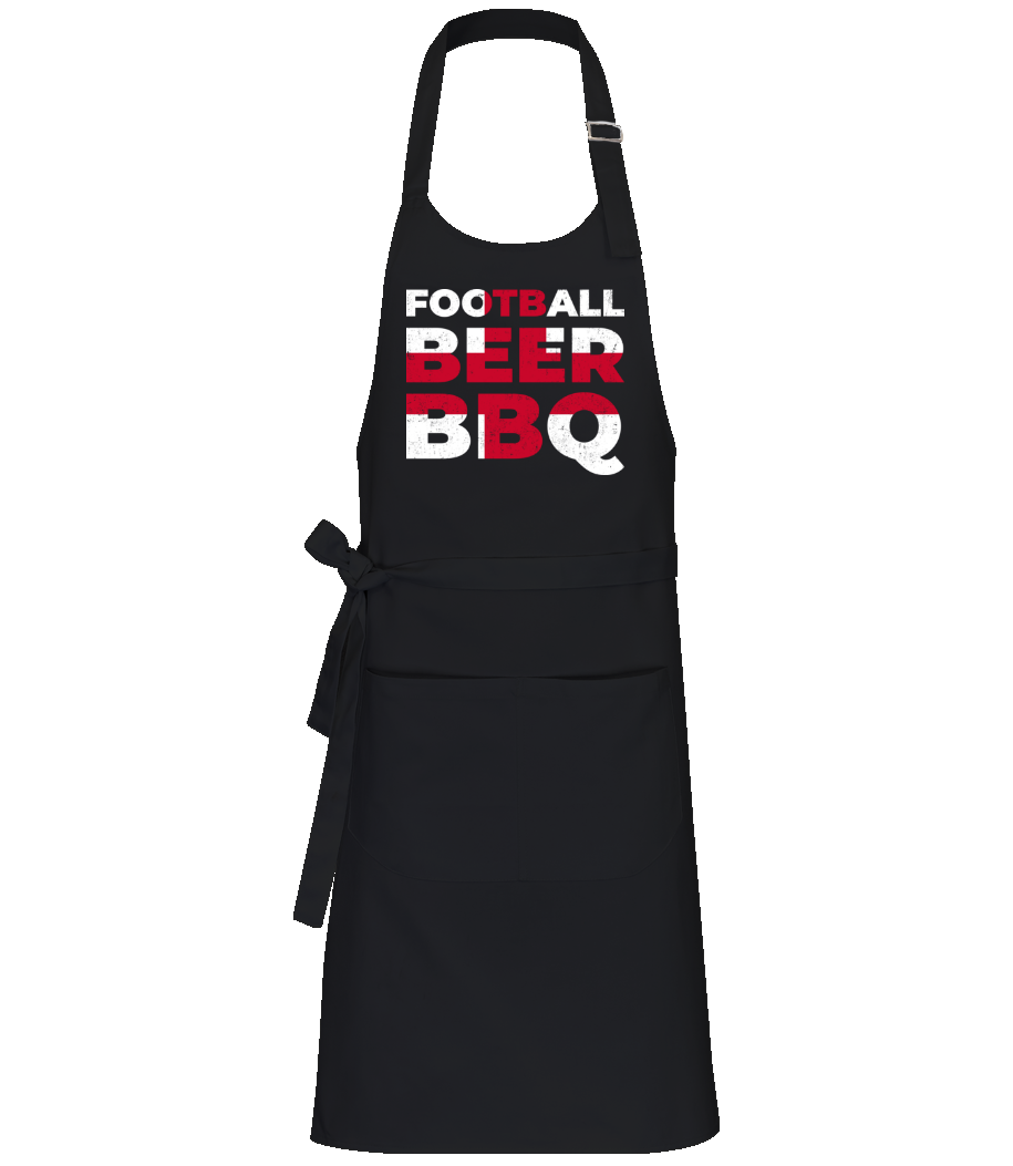 Football Beer BBQ · Tablier professionnel