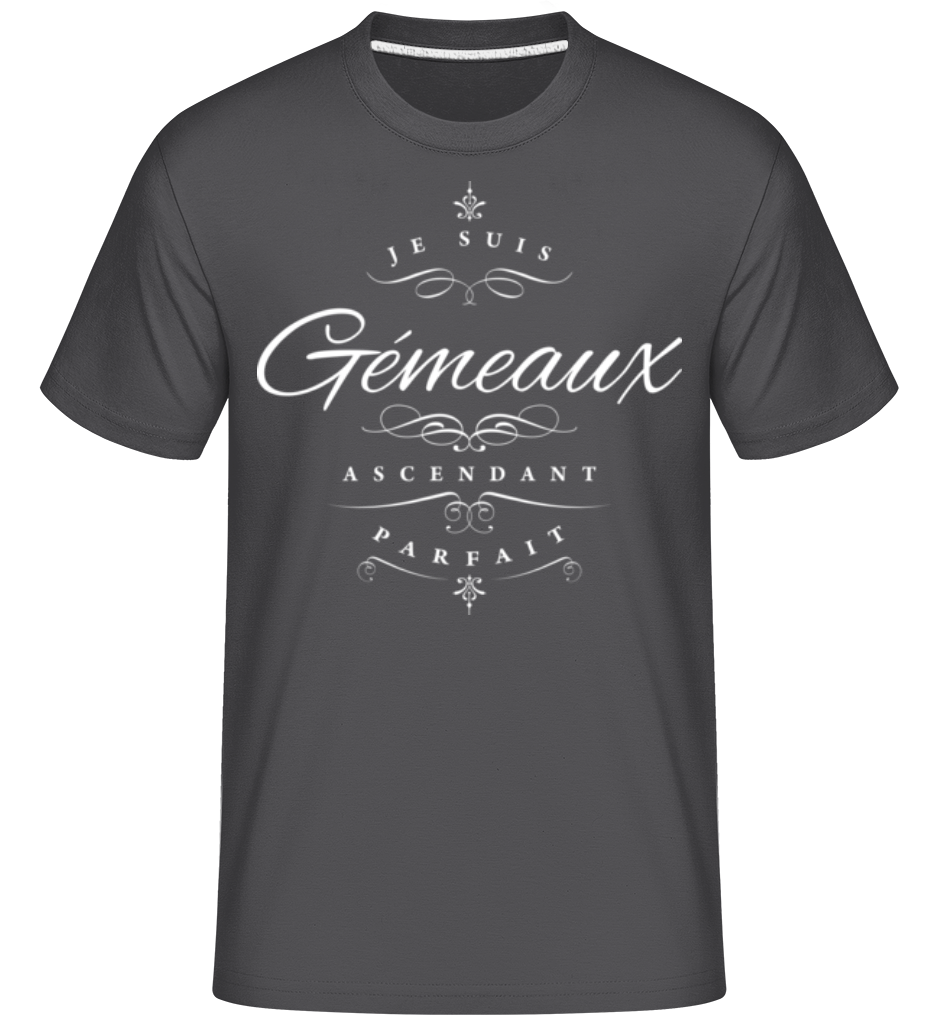 Je Suis Gémeaux Ascendant Parfait ·  T-Shirt Shirtinator homme