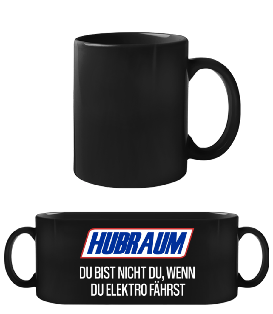 Hubraum · Schwarze Tasse