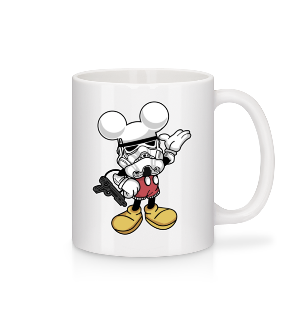 Vorschau: Mickey Trooper - Tasse - Weiß - Vorne