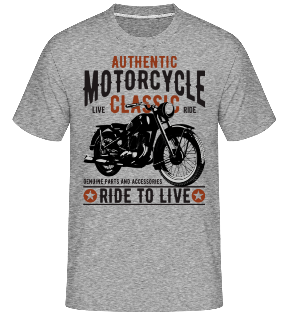 Authentic Motorcycle ·  T-Shirt Shirtinator homme