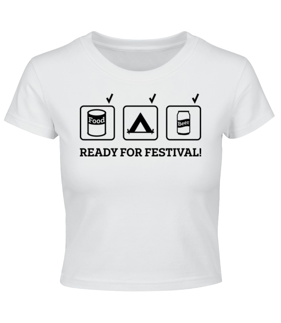 Ready For Festival · Crop top