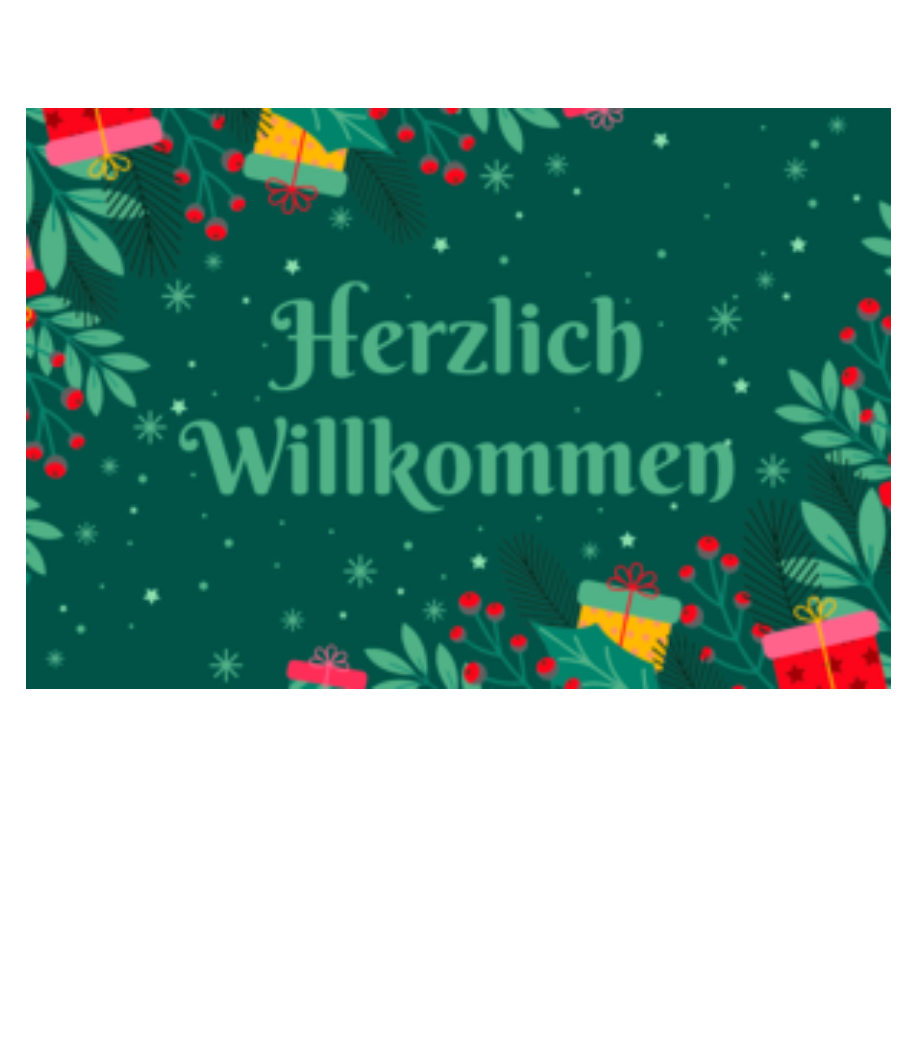 Herzlich Willkommen · Fußmatte