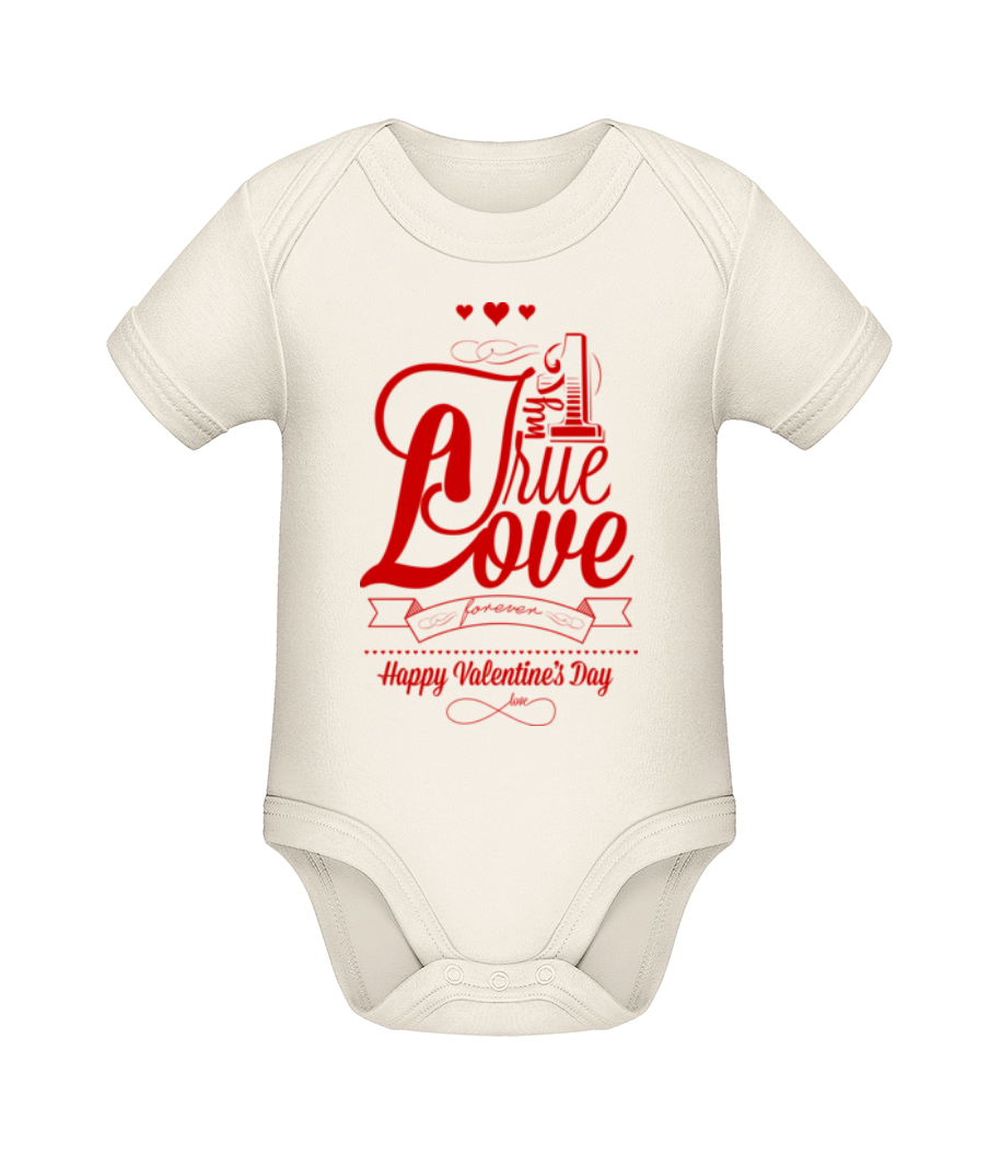 My True Love Valentine · Body manches courtes bio