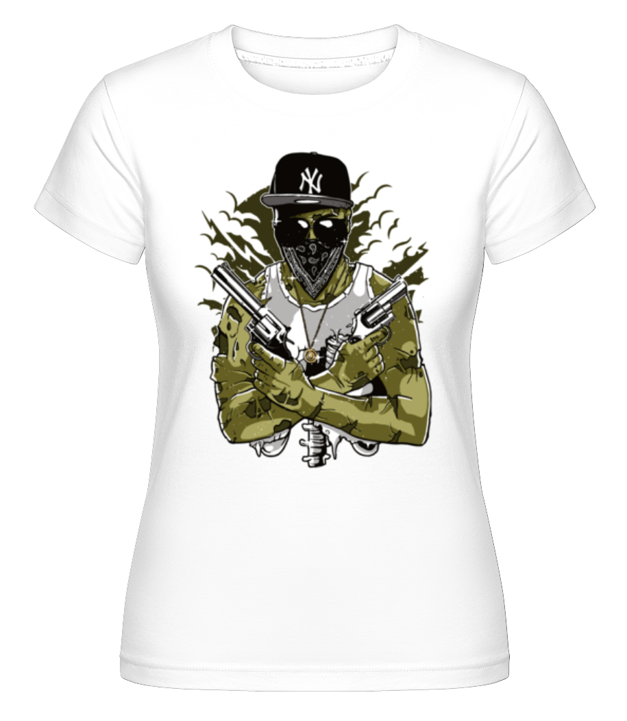 Gangsta Zombie ·  T-shirt Shirtinator femme