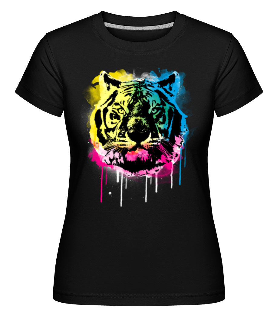 Tigre Multicolore ·  T-shirt Shirtinator femme